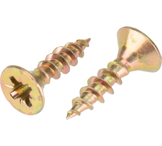 Изображение товара Универсальный саморез KRANZ 4x16, желтый цинк, 200 шт. KR-01-3311-024