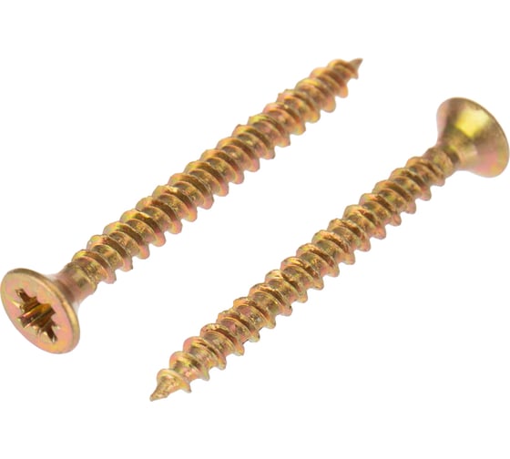 Изображение товара Универсальный саморез KRANZ 3x30, желтый цинк, 200 шт. KR-01-3311-013