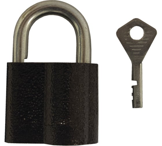 Изображение товара Навесной замок РемоКолор Зенит-ВС26 (силумин; 4 ключа; дисковый механизм секрета; 71x48;5x27 мм; дужка) BC26 70-1-019