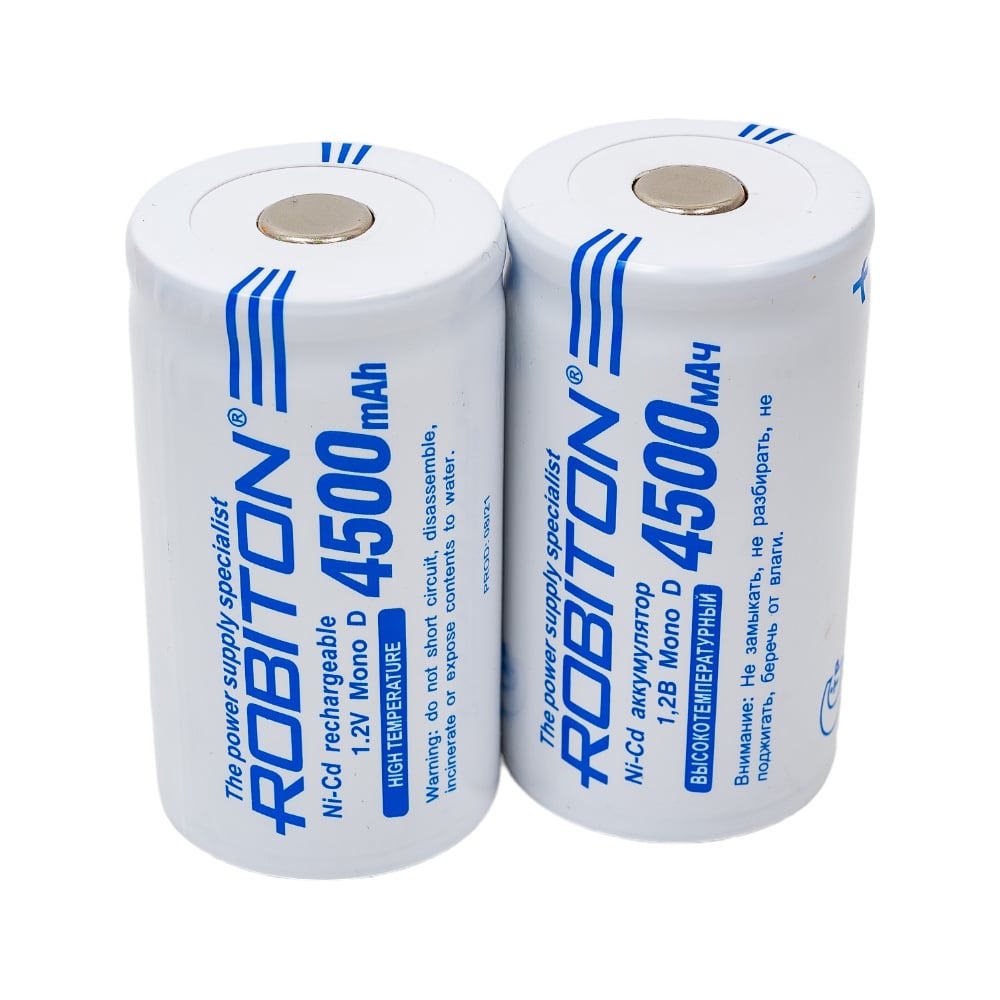 Изображение товара Аккумулятор Robiton 4500NCD высокотемпературный SR2 14614