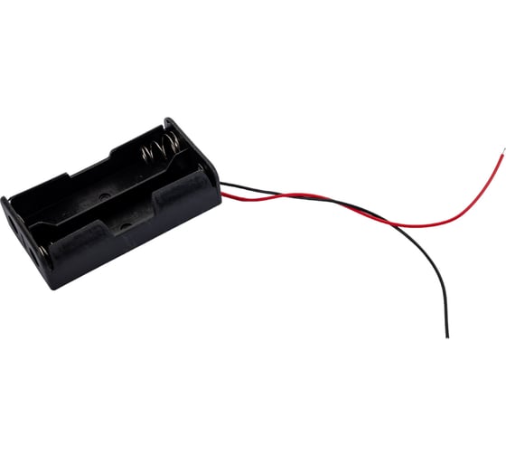 Изображение товара Отсек для элементов питания Robiton Bh2x18650 с двумя проводами PK1 16491