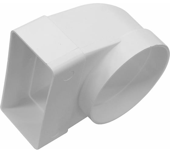 Изображение товара Соединитель прямоугольного воздуховода с круглым (60x120 мм; D100 мм; с выходом на фитинг) ВИЕНТО В612СК10ФП