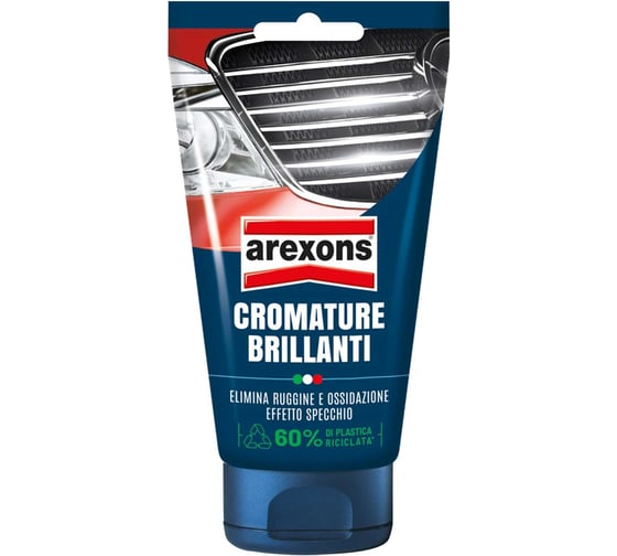 Изображение товара Очиститель хрома и металлических деталей AREXONS Mirage Cromature Brillanti 150 мл 8252 8242