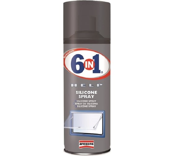 Изображение товара Силиконовый спрей AREXONS HELP-SILICONE SPRAY, аэрозоль 400 мл 4239
