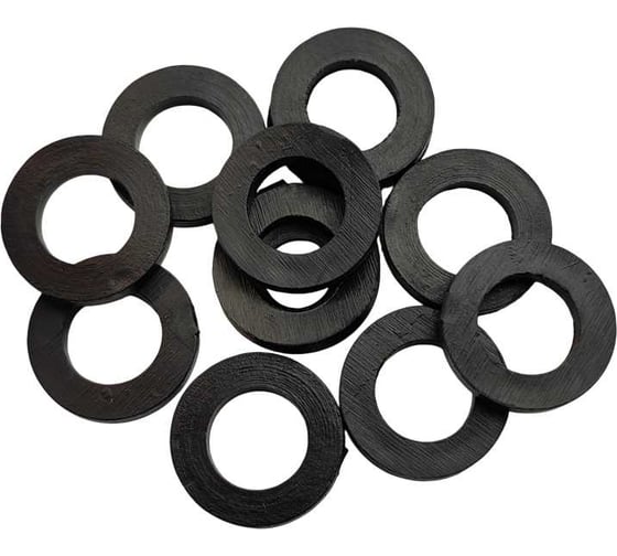 Изображение товара ПВХ-прокладка HG 3/8 дюйма, черная, 10 шт 1646013
