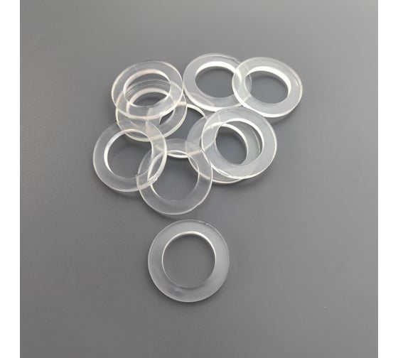 Изображение товара ПВХ-прокладка HG 1 дюйм, прозрачная, 10 шт 1646112