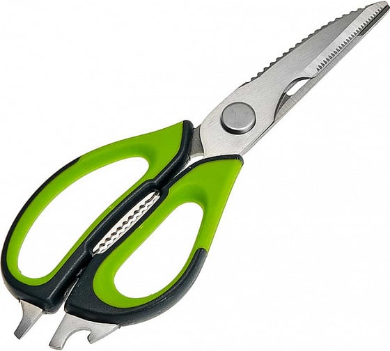Изображение товара Многофункциональные кухонные ножницы Alpenkok AK-3203 нержавеющая сталь 23 см 72/12 0R-00002996
