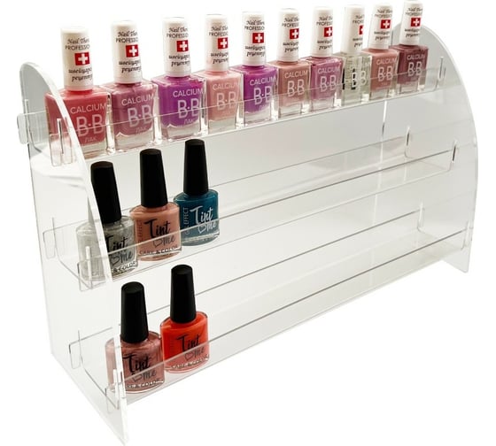 Изображение товара Органайзер под лаки, сборный, прозрачный Megaposm ПК 20106