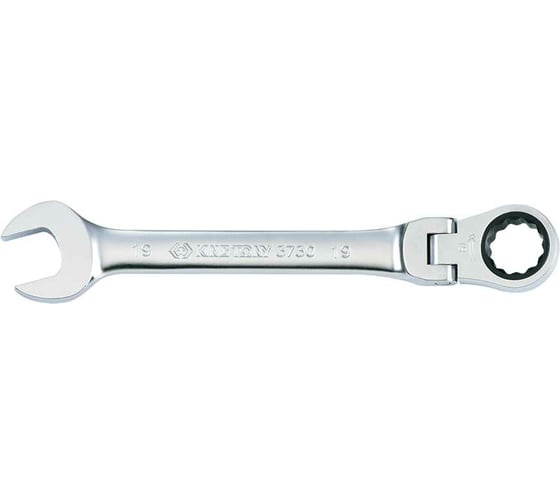 Изображение товара Трещоточный комбинированный ключ KING TONY с шарниром 22 мм 373022M