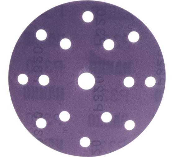 Изображение товара Круг шлифовальный Film Ceramic FC531 (150 мм; 15 отв.; Р320; 100 шт) Hanko FC531.150.15.0320