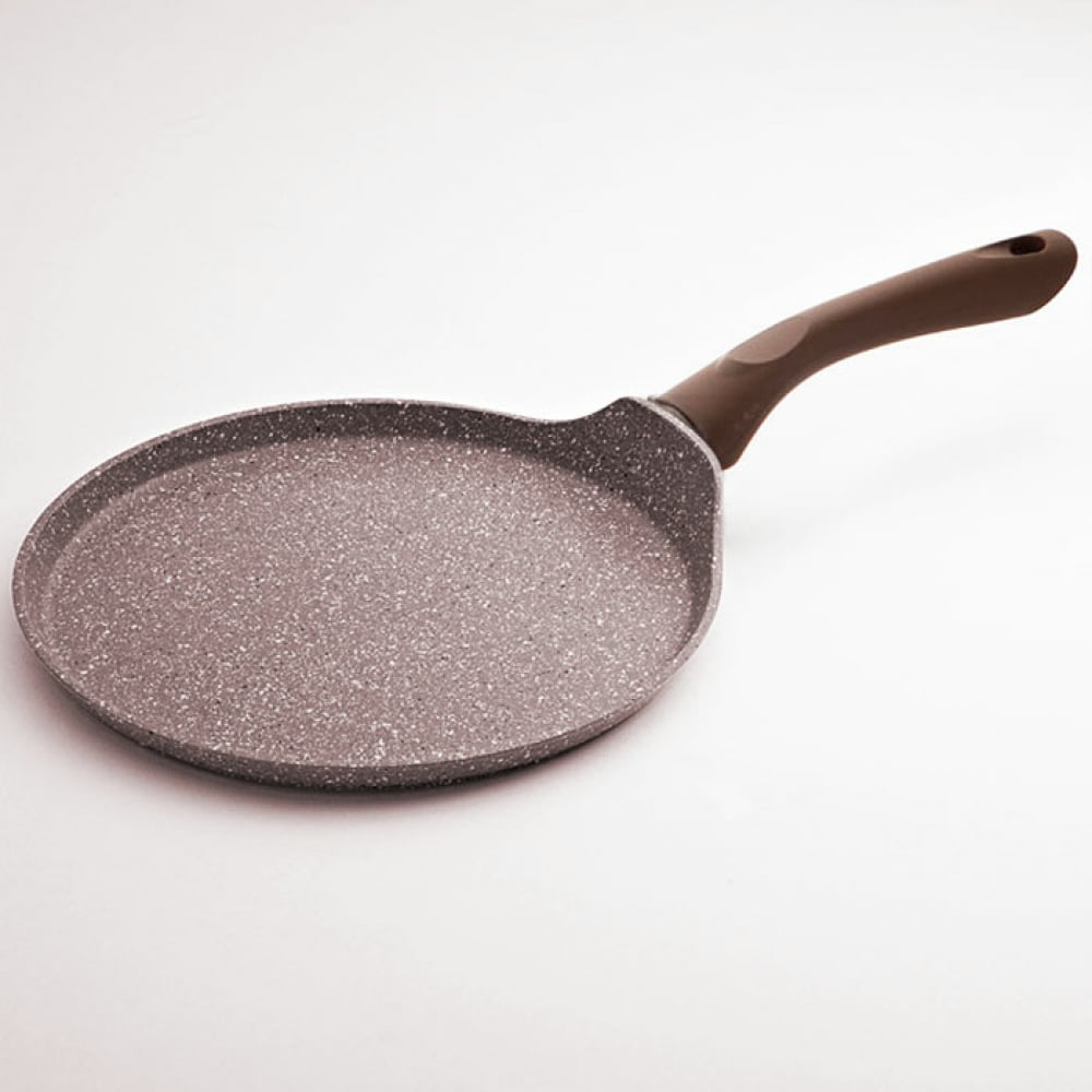 Алюминиевая блинная сковорода Alpenkok сковорода polaris provence 20f круглая ручка несъемная без крышки коричневый 7915