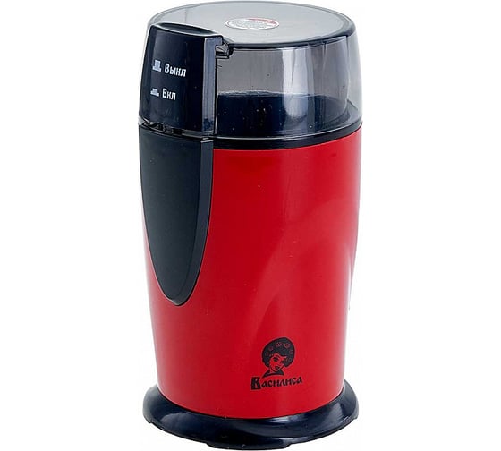 Изображение товара Кофемолка ВАСИЛИСА ВА-400 красный с черным, 130Вт, вместимость 70 гр 24 0R-00001632