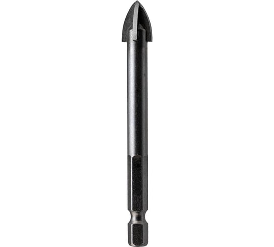 Изображение товара Сверло по стеклу и керамике 12 мм, 4 грани, шестигранный хвостовик KRANZ KR-91-0652