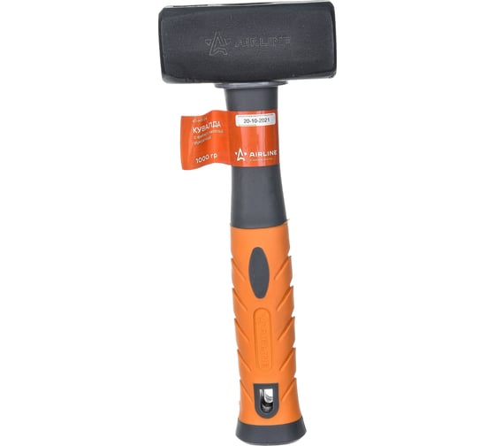 Изображение товара Кувалда AIRLINE с фибергласовой рукояткой 1000гр AT-HF-04