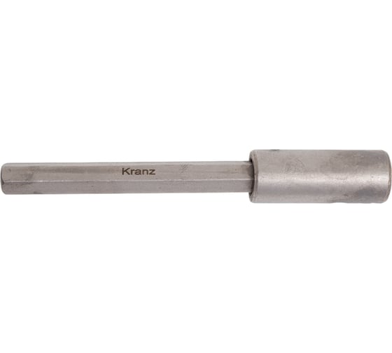Изображение товара Удлинитель сверла винтового по дереву 140 мм, шестигранный хвостовик KRANZ KR-91-0783