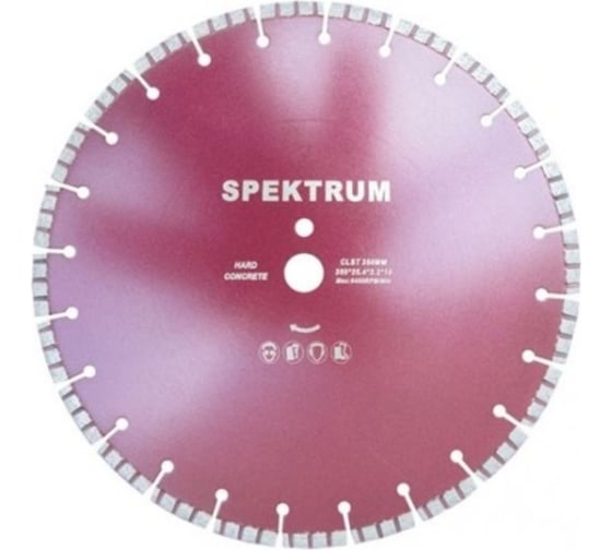 Изображение товара Диск отрезной алмазный CL 400 ST (400х25.4 мм) Spektrum 52465