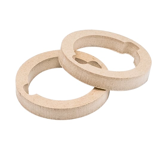 Изображение товара Проставочные кольца для ВЧ AurA универсальные, 10 см, МДФ RTW.10U