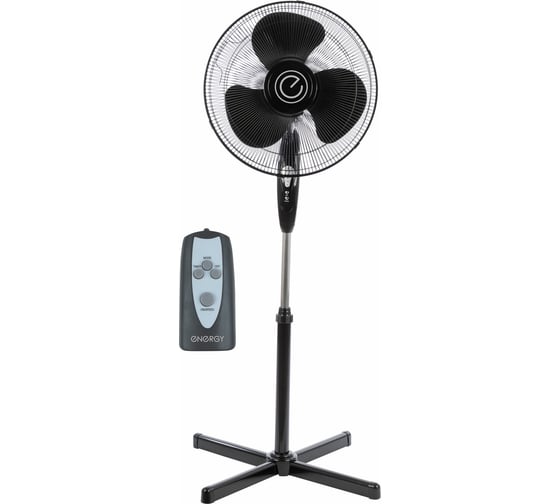 Изображение товара Вентилятор Energy ELEGANCE EN-1625 с пультом, 16", черный, 1 шт.коробка 103889