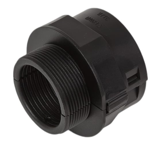 Изображение товара Муфта для гофрированных труб Weyer WYTC-37-M40B коннектор складной прямой нар. M40x1.5 WE3900600