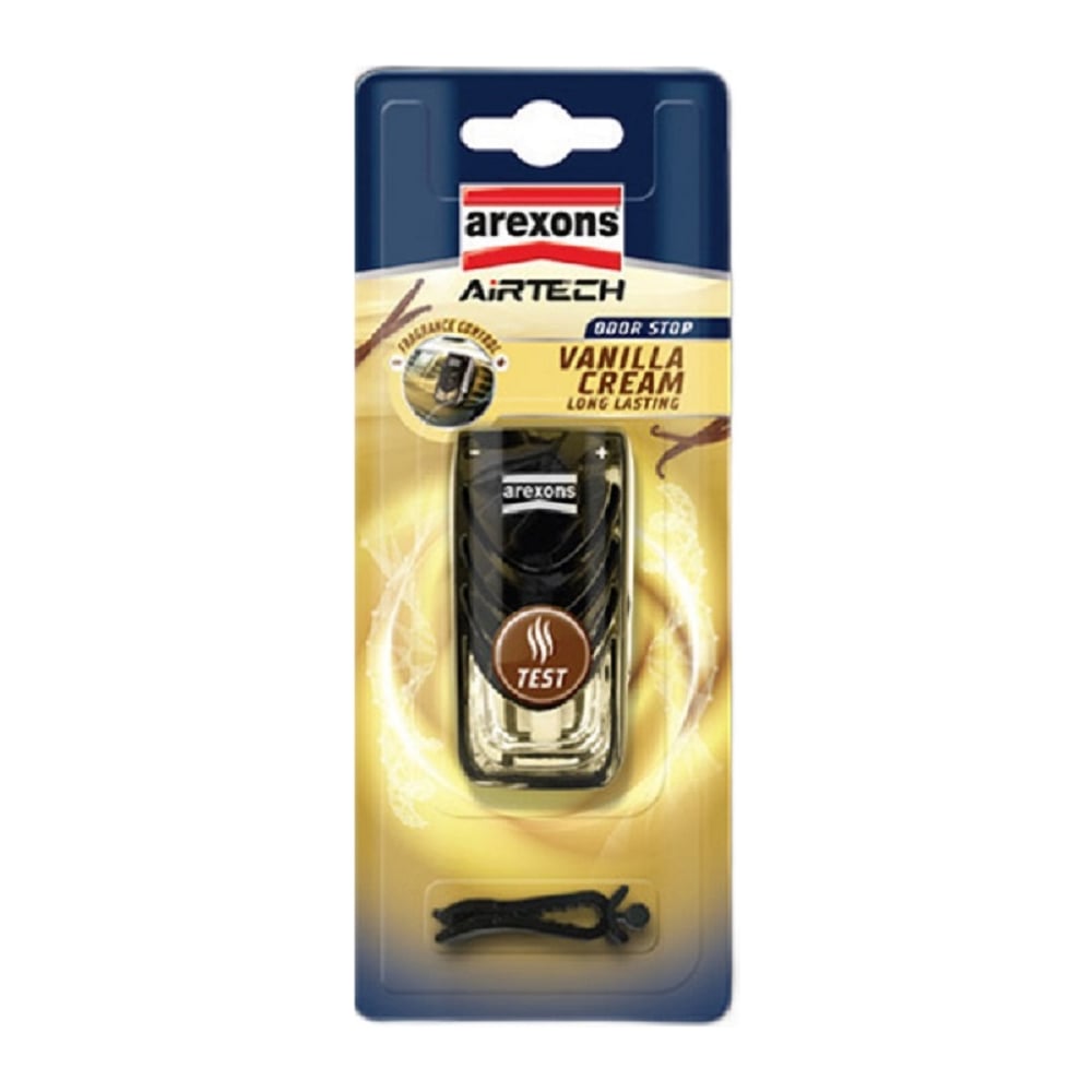 Изображение товара Жидкий автопарфюм во флаконе AREXONS Airtech Car Perfume VANILLA CREAM. Ванильный крем, 7 мл 14231