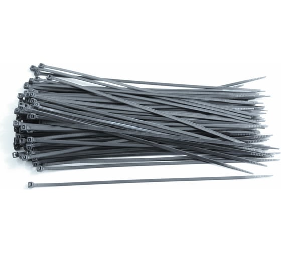 Изображение товара Кабельная стяжка KIT++ 8х400 (7,6х400), черная, 100 шт. 343GR40