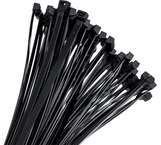 Изображение товара Нейлоновый хомут General Lighting Systems GNC-90-1000-B 9x1000 мм, черный, с напылением, 100 шт. 475345