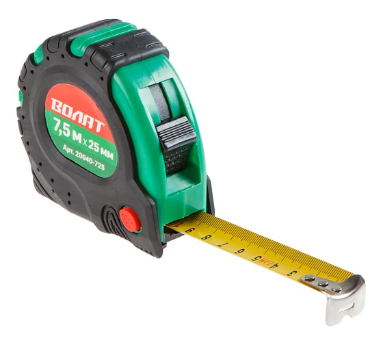 Изображение товара Рулетка ВОЛАТ 7,5 м 20040-725