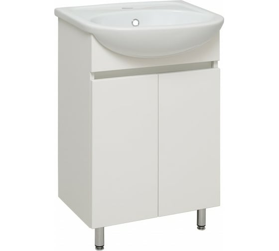 Изображение товара Тумба RUNO Лада 50 белая, под умывальник Уют 50 00-00001162