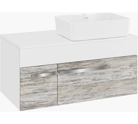 Изображение товара Тумба Runo Вудлайн 85 подвесная под накладной умывальник 00-00001010