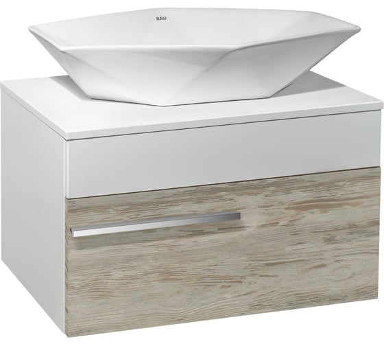 Изображение товара Тумба Runo Вудлайн 65 подвесная под накладной умывальник 00-00001009