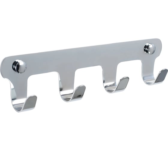 Изображение товара Планка с 4 крючками FIXSEN хром FX-805-4