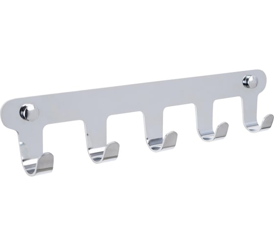 Изображение товара Планка с 5 крючками FIXSEN хром FX-805-5