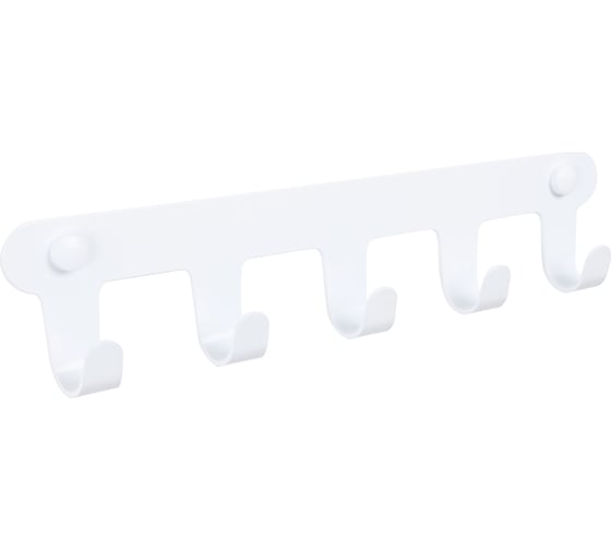 Изображение товара Планка с 5 крючками FIXSEN белый FX-805W-5