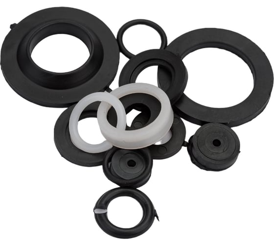 Изображение товара Набор сантехнических прокладок РемоКолор Сантехник №1 резина 61-0-071