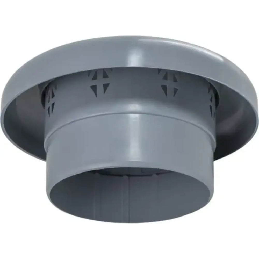 Изображение товара Вытяжной зонт РемоКолор внутренняя канализация, серый, 110 мм 145-170