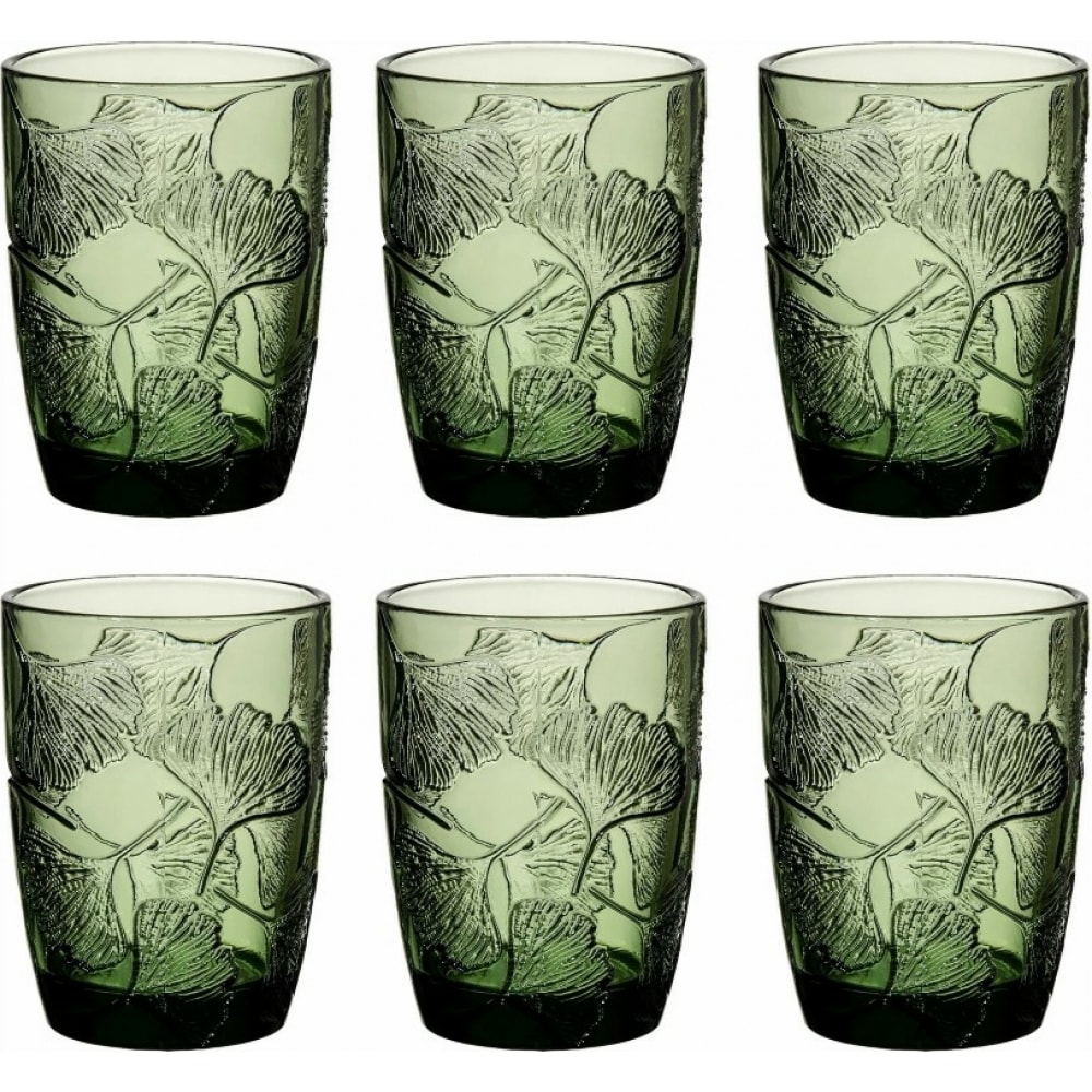 Набор бокалов для воды BILLIBARRI, цвет зеленый