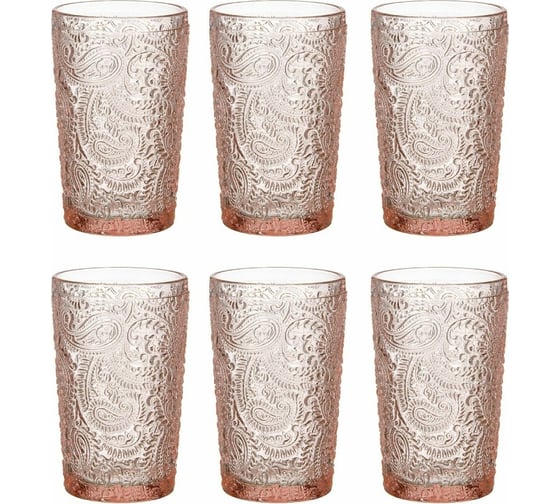 Изображение товара Набор бокалов для воды BILLIBARRI BRESCIA 380 мл, 6 шт 806517017404