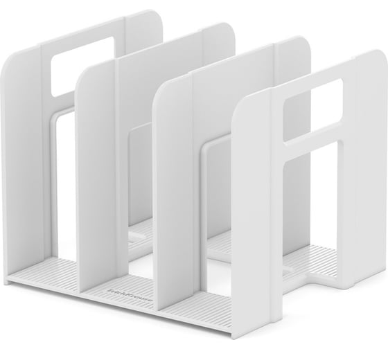 Изображение товара Пластиковая подставка для бумаг ErichKrause Techno Classic белый 55589