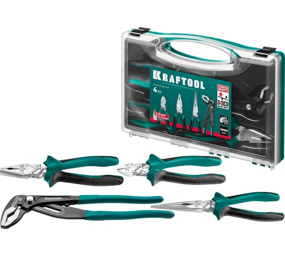 Изображение товара Набор губцевого инструмента KRAFTOOL 4 шт 22012