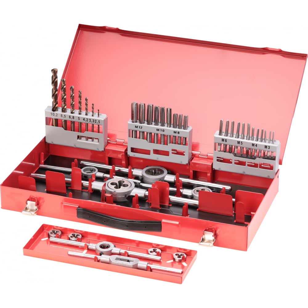 Резьбонарезной набор RUKO инструмент hss с титановым покрытием высокоскоростной стальной сверлильный набор инструментов