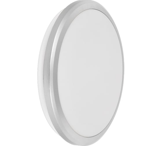 Изображение товара Светильник IEK LED ДПБ 3105 24Вт, IP54, 4000K, круг, серебро LDPB0-3105-24-4000-K01