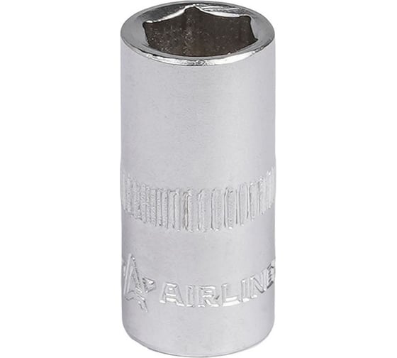 Изображение товара Головка торцевая 6-гранная 1/4" DR, 8 мм AIRLINE ATAP004