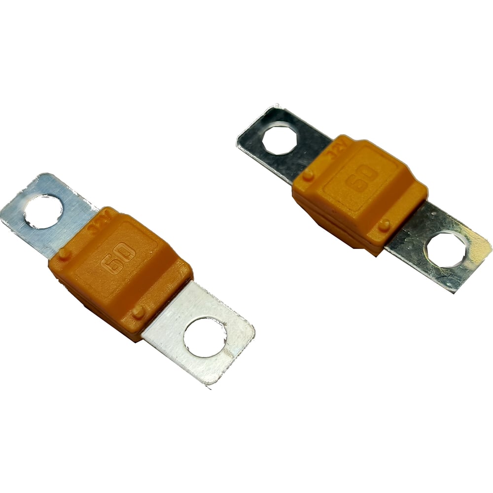 Изображение товара Предохранитель Nord-Yada ABF-405 ленточный, с изолятором 60A 40,8x12,1 мм., d 5,6 мм., 2 шт. в упаковке 904857