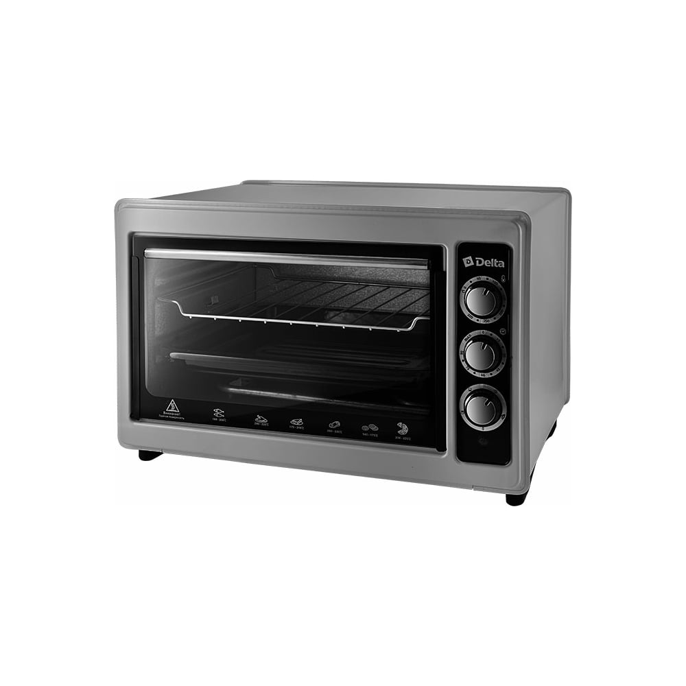 Изображение товара Электрическая духовка DELTA D-0123 37л, 1300Вт, термостат, 3 режима нагрева