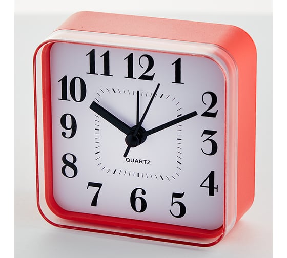 Изображение товара Будильник DELTA DT8-0018 8.2x4.2x8.8 см красный 200 0R-00005253