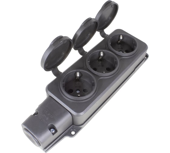 Изображение товара Электрическая розетка RUICHI РТ-001-3 115561