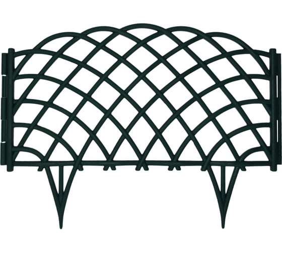 Изображение товара Декоративный забор Дачная мозаика Диадема темно-зеленый 46685