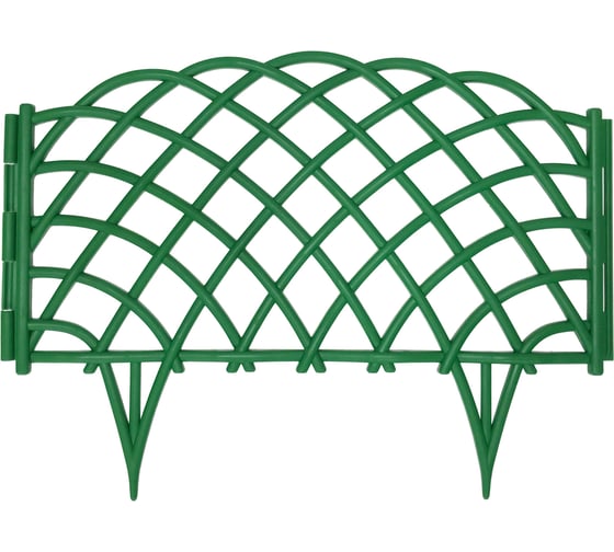 Изображение товара Декоративный забор Дачная мозаика Диадема светло-зеленый 46684