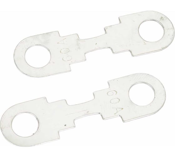 Изображение товара Предохранитель Nord-Yada ABF403 ленточный, вставка плавкая 60A 42x12 мм., d 6,5 мм., 2 шт. в упаковке 904386