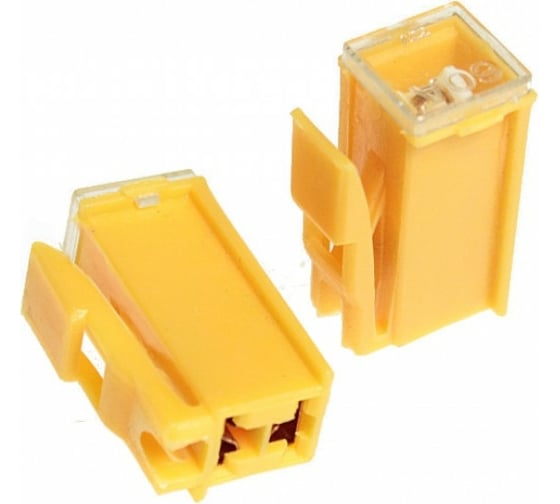 Изображение товара Предохранитель для иномарки Nord-Yada W228-G-S MINI 60A 12.8x13.5 мм, h 30.2 мм, 2 шт в упаковке 902264